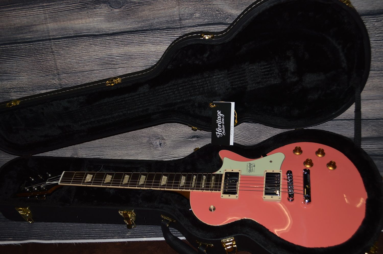 Heritage Custom H-150 Faded Fiesta Red