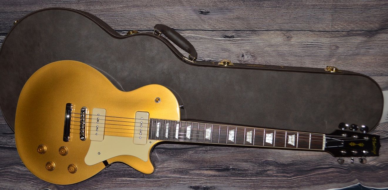 2025 Heritage Custom Core 60's H-150 P-90's Gold Top