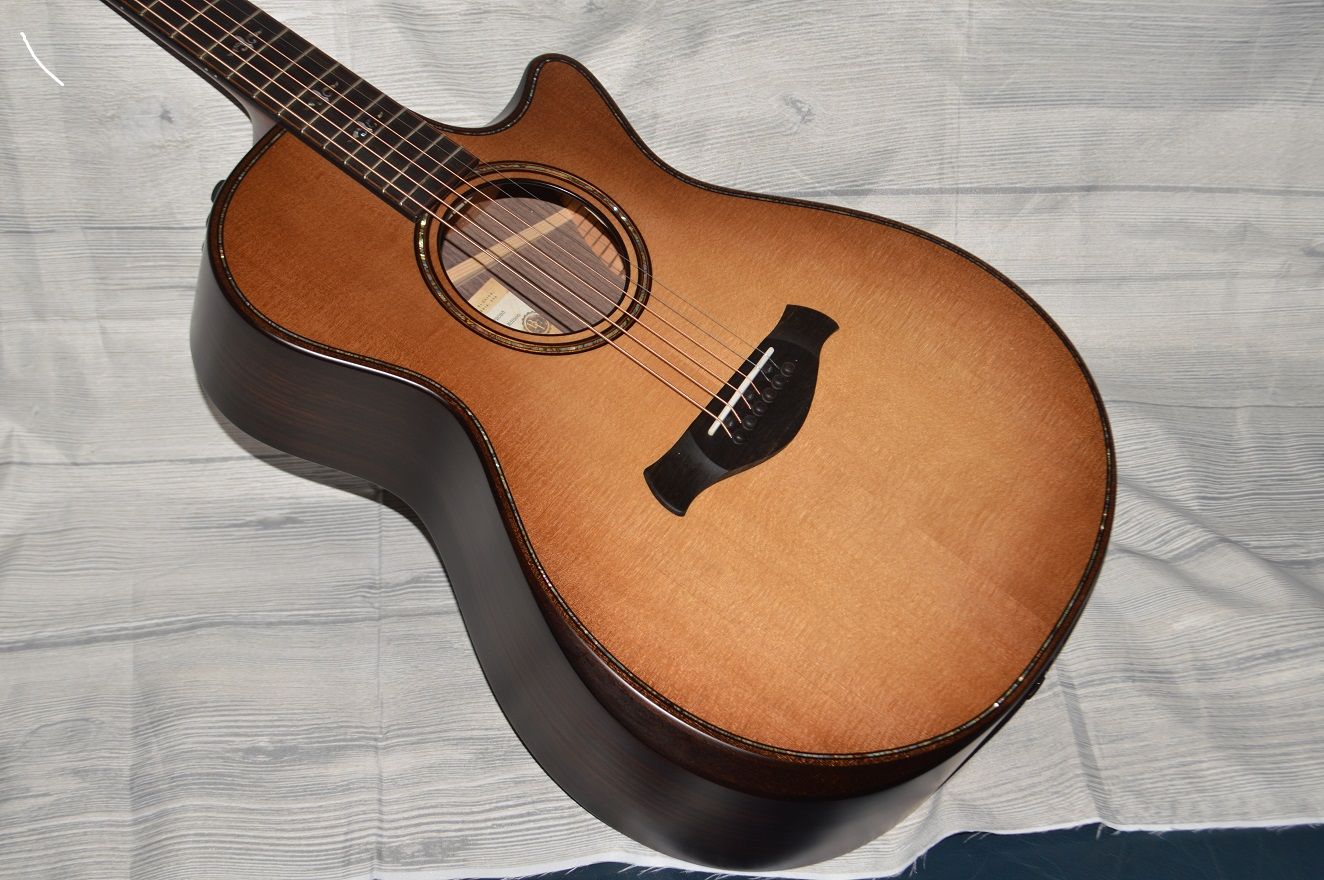 2022 Taylor 912ce Builder's Edition, Wild Honeyburst Satin