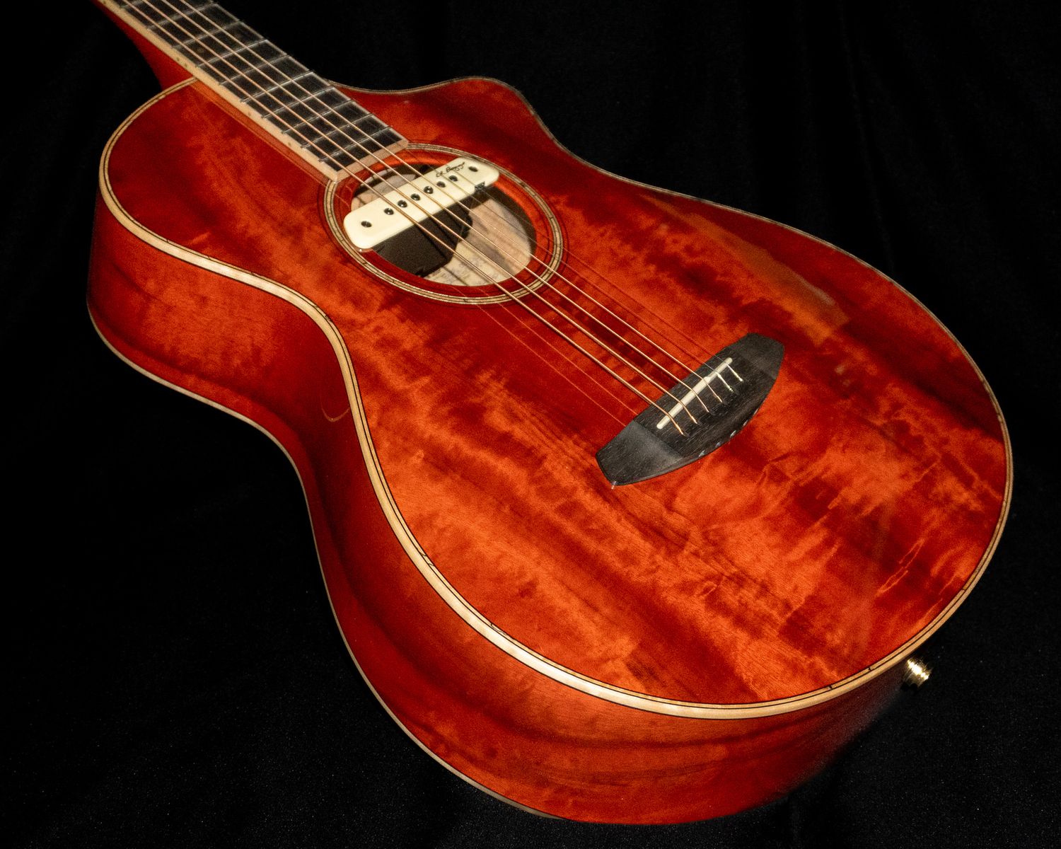 2023 Breedlove Blues Orange Concertina Signature Model
