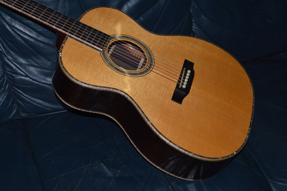 Hsienmo OM Deluxe14 Fret Custom