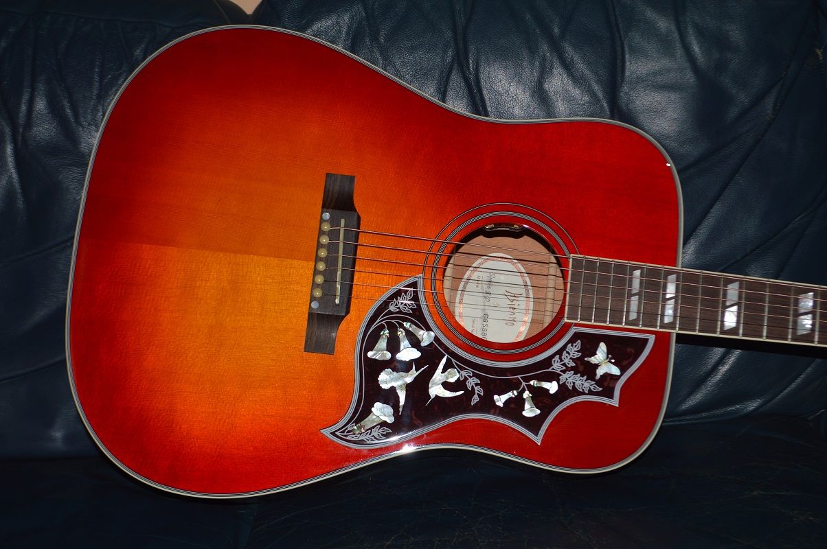 2025 Hsienmo Square Shoulder Dreadnaught electric