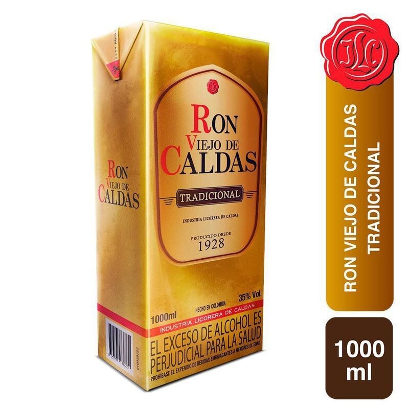 Ron viejo de Caldas 1000ml