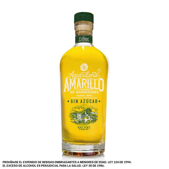 Aguardiente amarillo de manzanares