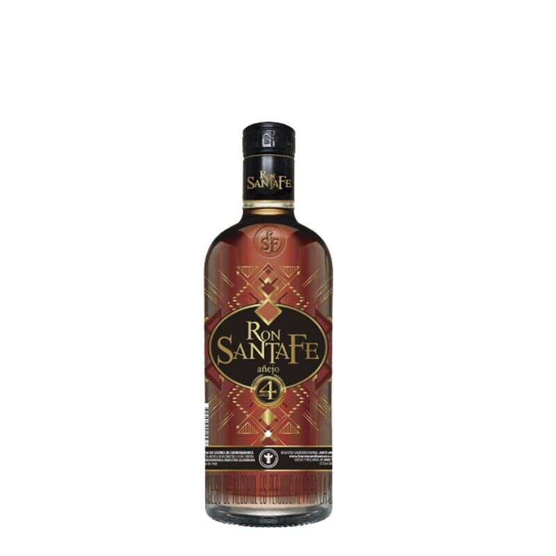 Ron Santafe 375ml 4 años