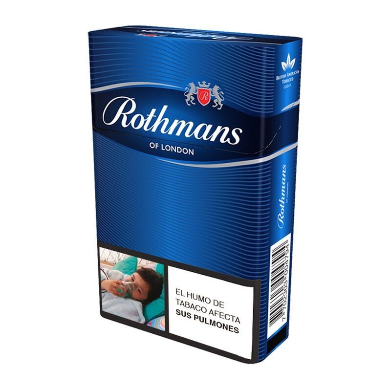 Rothmans azul x10unidades