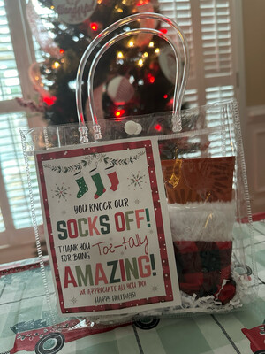 “You Knock Our Socks Off” Gift Set