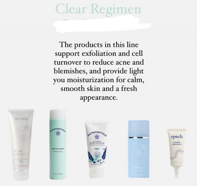 Clear Skincare Line