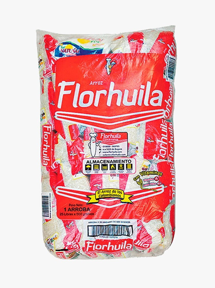 Arroz flor huila arroba