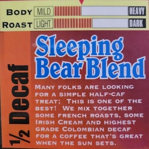Sleeping Bear Blend Coffee