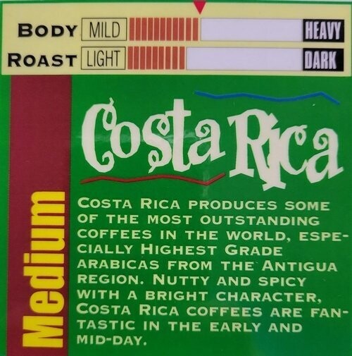 Costa Rica Coffee