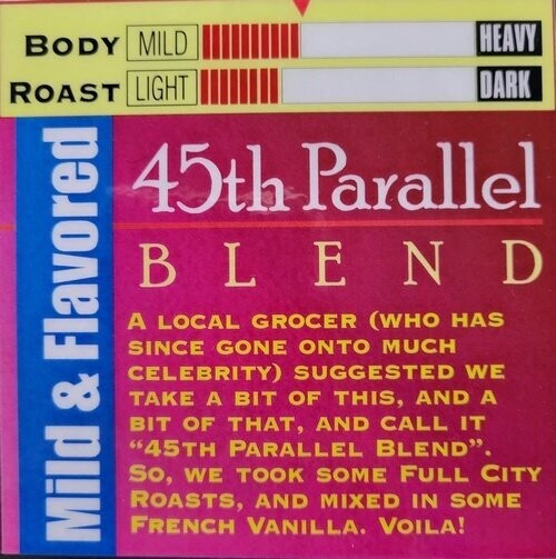 45th Parallel Blend Coffee