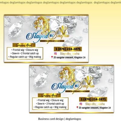 Business card design