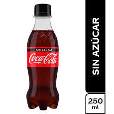 coca cola sin azucar 250 ml