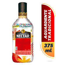 Aguardiente Media néctar rojo