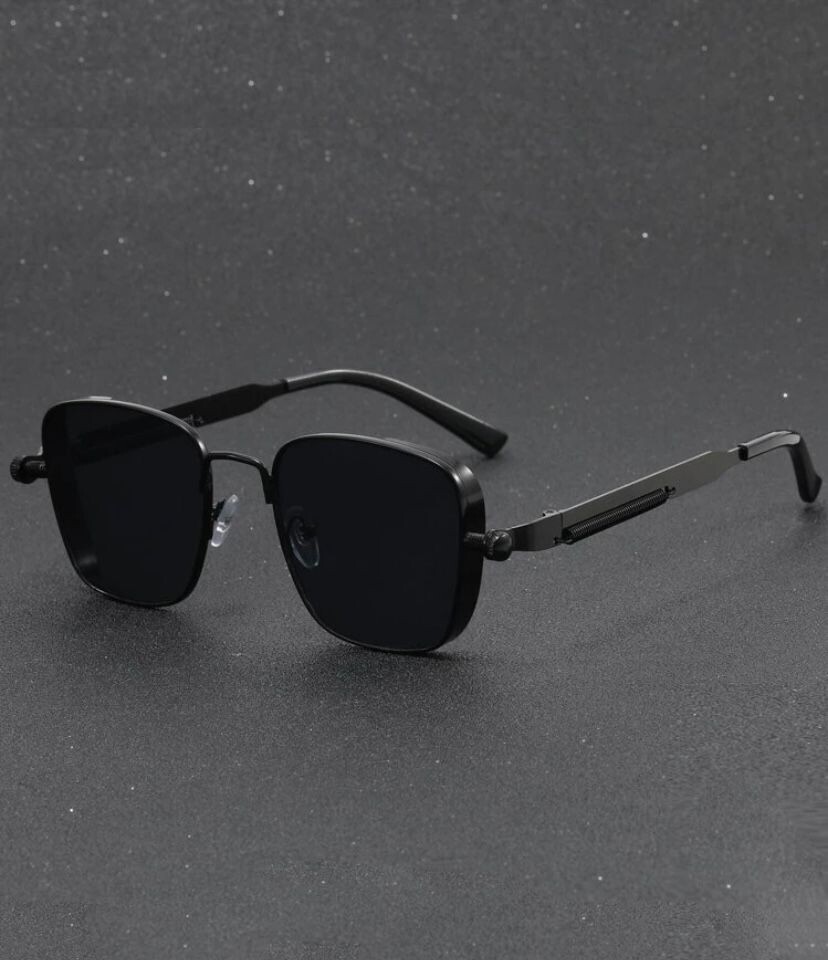 Gafas de moda cuadrado-montura metálica