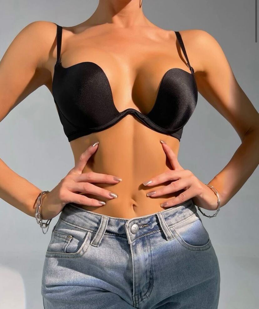 Sujetador push up liso