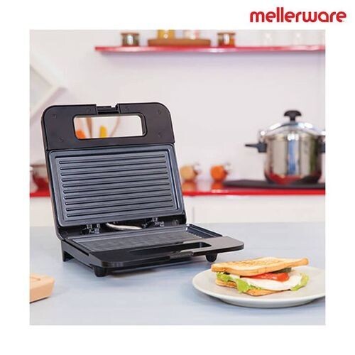 Mellerware Panini grill multifonction appareil à sandwichs 750 W