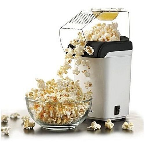 Machine à Pop-corn électrique sans huile blanche 1200W