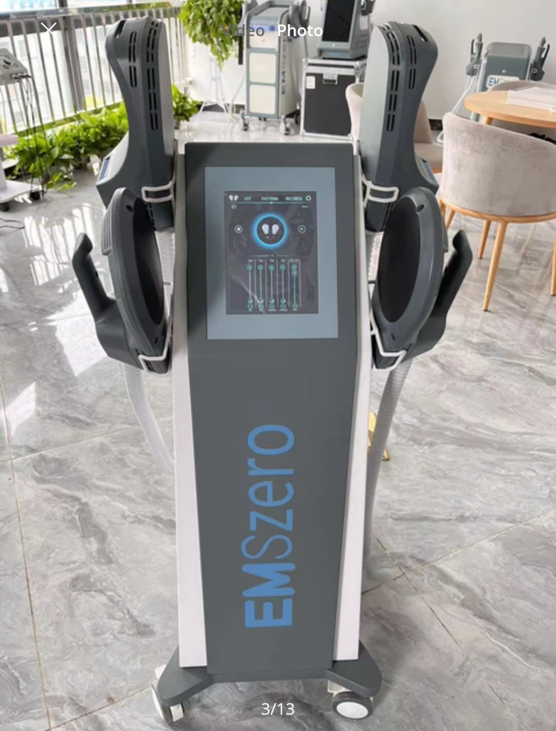 2022 Newest Update Neo DLS-EMSLIM Nova 14 Tesla hi-emt Machine with 4 pcs Handles With Pelvic Stimulation Pads Optional