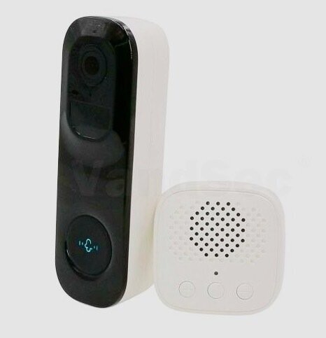 Video Türklingel inklusive zusätzlichem Gong