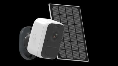 FullHd+ Kamera mit Außenbeleuchtung inklusive Solarpanel