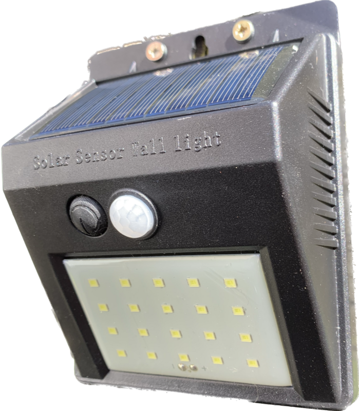 Solarlampe mit Bewegungsmelder