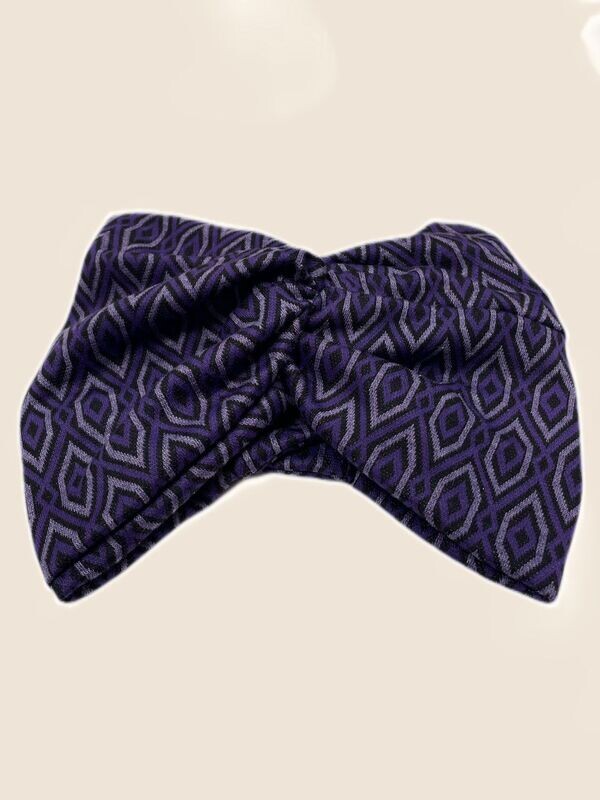 Bandeau Violet Motif