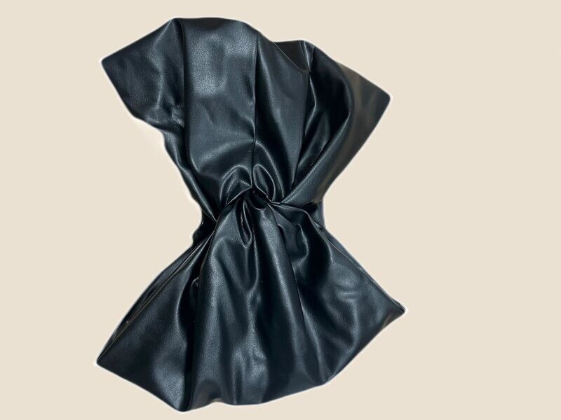 Bandeau Noir Simili Cuir