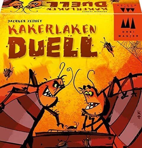 Bluffspiel Kakerlaken Duell, Drei Magier Kinderspiel