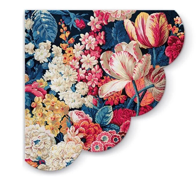 Servietten Blumen, Rund, Ø 32 cm, 3-lagig - Rund - Flower Splendor -Narzissen, Tulpen, Blumen Servietten Blumen, Rund, Ø 32 cm, 3-lagig - Rund - Flower Splendor -Narzissen, Tulpen, Blumen
