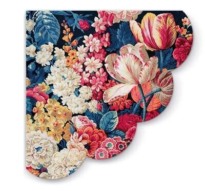 Servietten Blumen, Rund, Ø 32 cm, 3-lagig - Rund - Flower Splendor -Narzissen, Tulpen, Blumen Servietten Blumen, Rund, Ø 32 cm, 3-lagig - Rund - Flower Splendor -Narzissen, Tulpen, Blumen