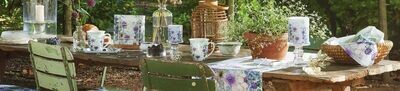 Becher-Porzellan-Geschirr-Tassen -Tablett