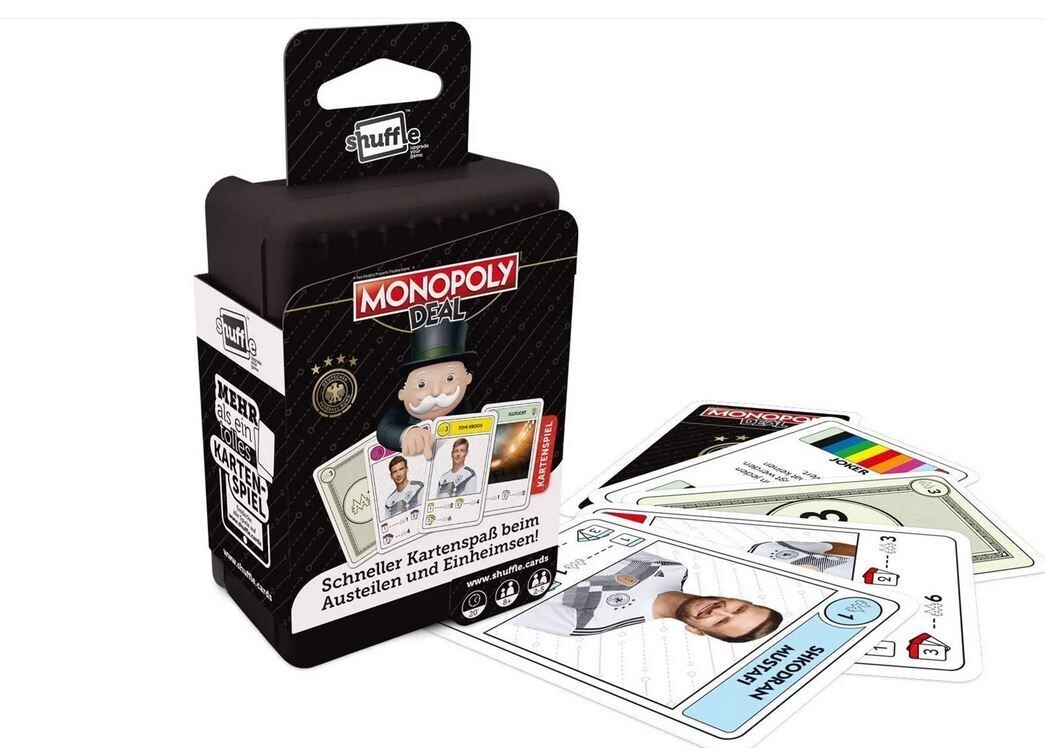 Monopoly Deal Kartenspiel , DFB Fußball Spiel