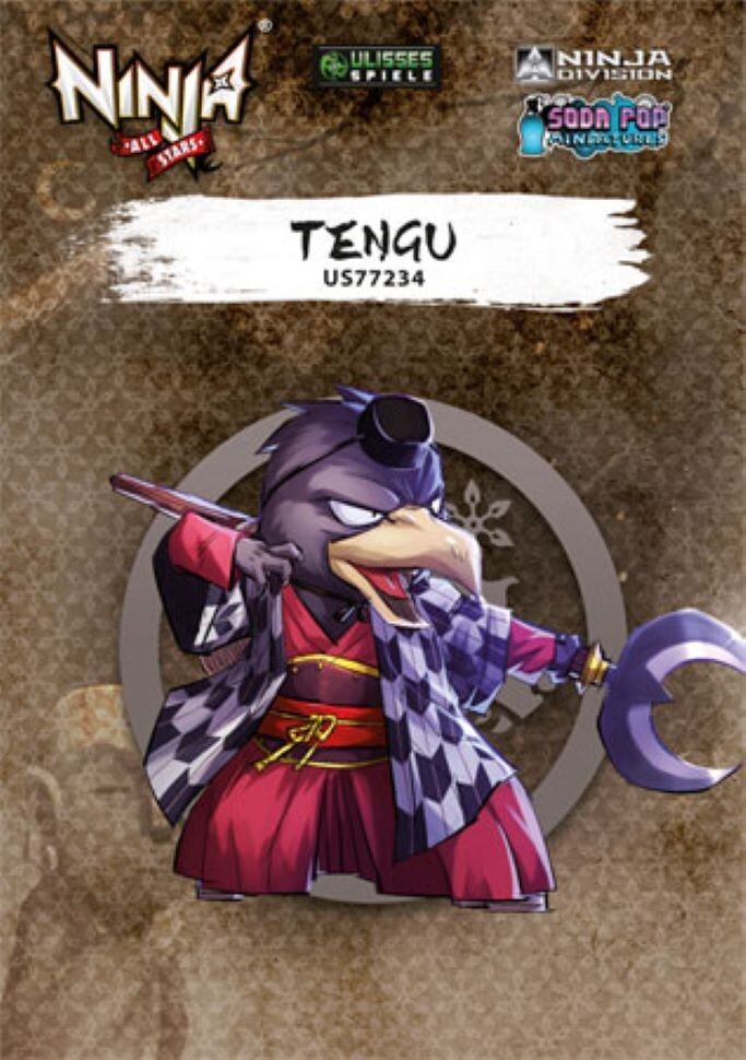 Ninja All-Stars : Tengu, Erweiterung. Sprache Deutsch - ACHTUNG: Zum Spielen wird das Grundspiel benötigt!