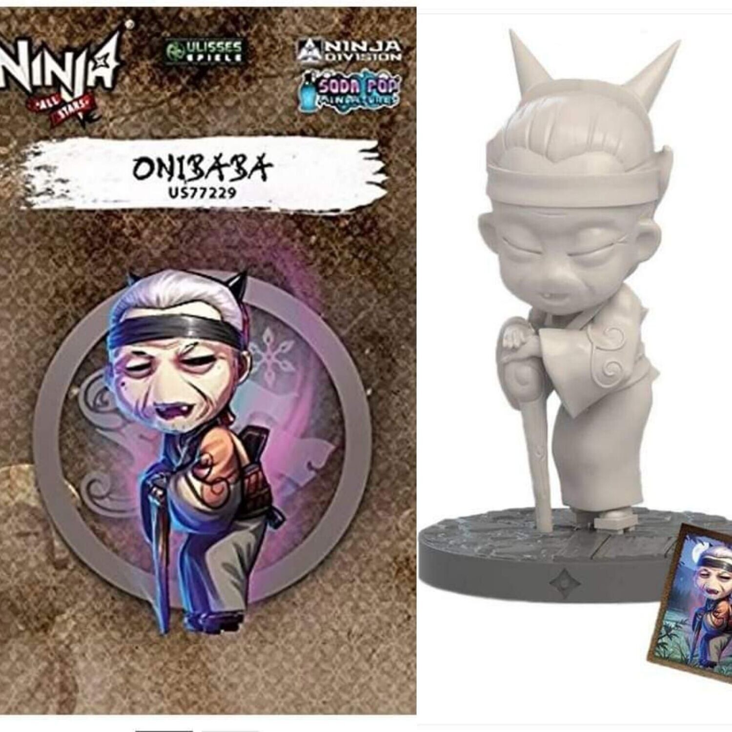 Ninja All-Stars :  Onibaba,  Erweiterung. Sprache Deutsch - ACHTUNG: Zum Spielen wird das Grundspiel benötigt!