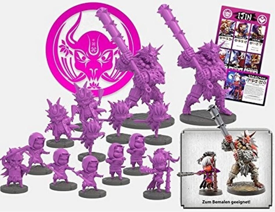 Ninja All-Stars: Clan Ijin , Erweiterung. Sprache Deutsch - ACHTUNG: Zum Spielen wird das Grundspiel benötigt!
