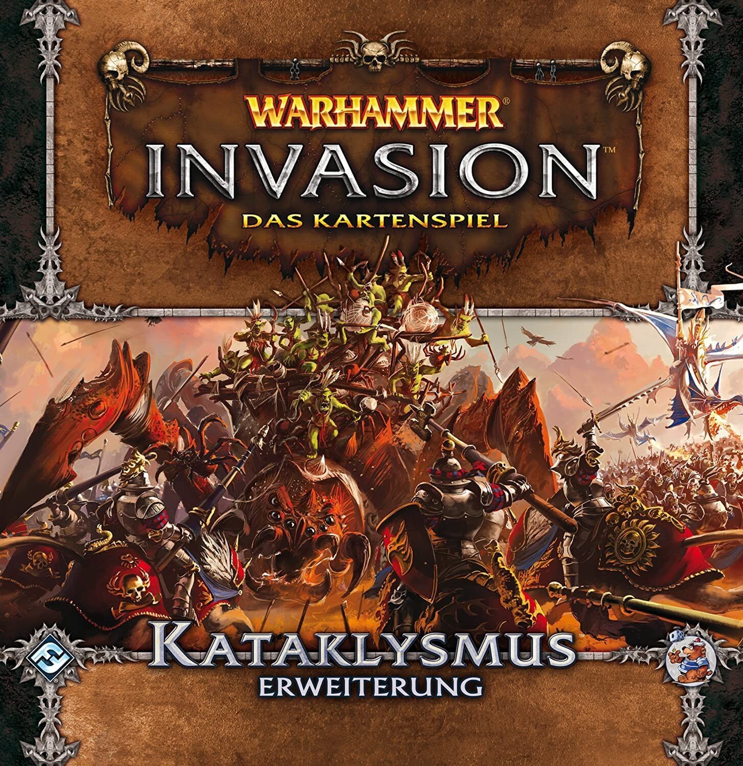 Warhammer Invasion: Kataklysmus - Erweiterung, Kartenspiel - ACHTUNG: Zum Spielen wird das Grundspiel benötigt!