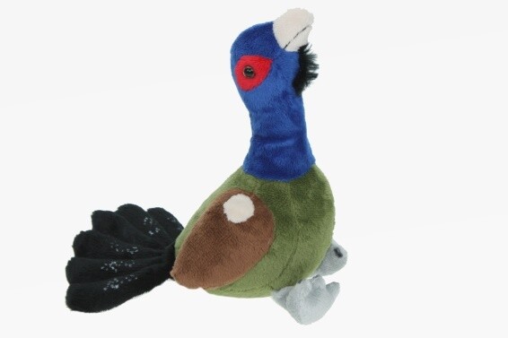 Cornelißen Auerhahn, Plüsch, Stofftier, 26x19x12 cm , 1 Stück - naTierliche Geschenke