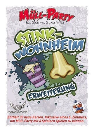 Müll-Party - Stink-Wohnheim Erweiterung , ACHTUNG: Zum Spielen wird das Grundspiel benötigt!