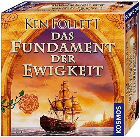 KOSMOS Ken Follett - Das Fundament der Ewigkeit Spiel - strategische Brettspiel KOSMOS Ken Follett - Das Fundament der Ewigkeit Spiel - strategische Brettspiel