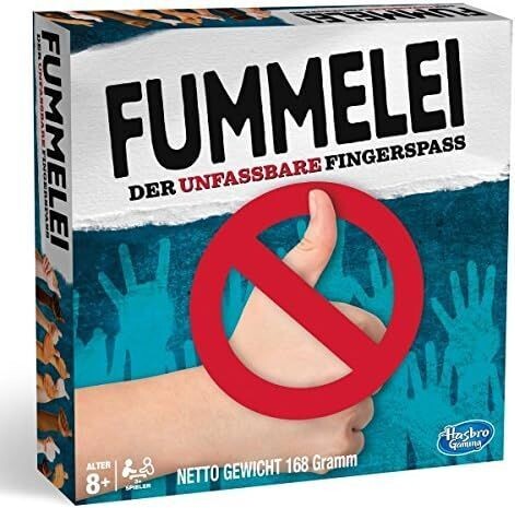HASBRO Gesellschaftsspiel Fummelei Partyspiel - Kartenspiel . Ab 8 Jahren Deutsch Sprache - Spiel