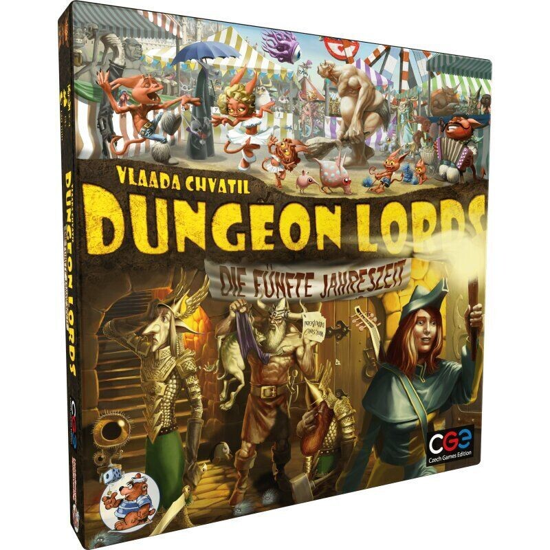 Dungeon Lords: Die fünfte Jahreszeit Spiel - Erweiterung Heidelberger CZ026 - Deutsch Sprache ‎-ACHTUNG: Zum Spielen wird das Grundspiel benötigt!