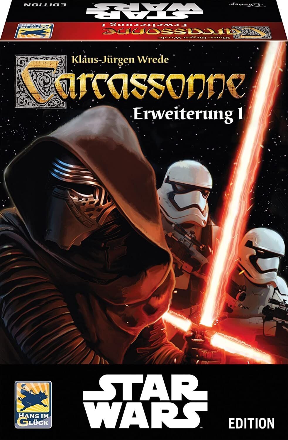 Carcassonne Star Wars Edition Erweiterung 1 - Hans im Glück Spiel