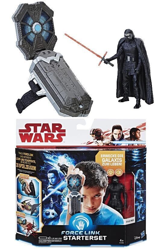 Hasbro Disney Star Wars C1364100 Episode 8 Force Link (magisches Armband) Starterset - Erwecke die Galaxis zum Leben, Deutsch Sprache