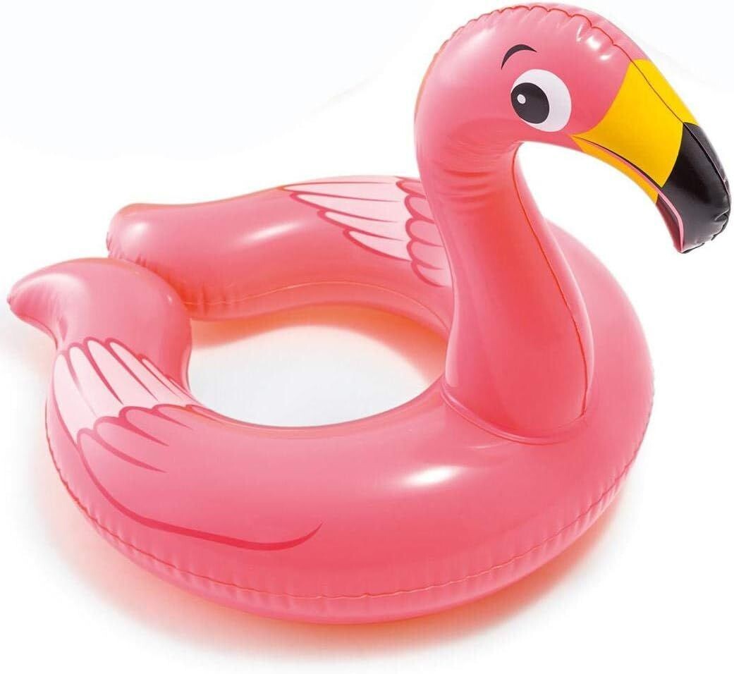 Intex Geteilter Wasserspielring mit Tierkopf Flamingo