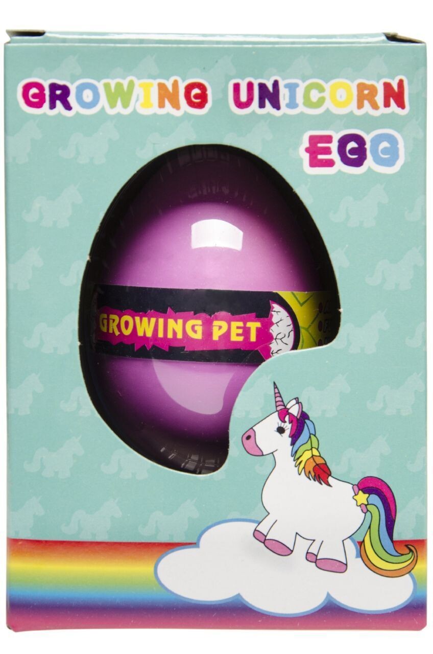 Magic Ei, Einhorn, wachsend- Eier Magisch Gipseier Wasser Kinder Spielzeug - Überraschungs Party Unicorn growing  egg-  Partyarikel, , LG Design