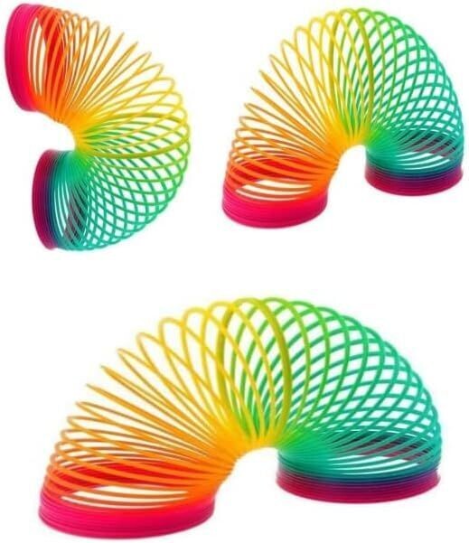 Regenbogenspirale - Springspirale - Spirale - Spiralläufer, Treppenläufer - Läufer Regenbogen, LG Design