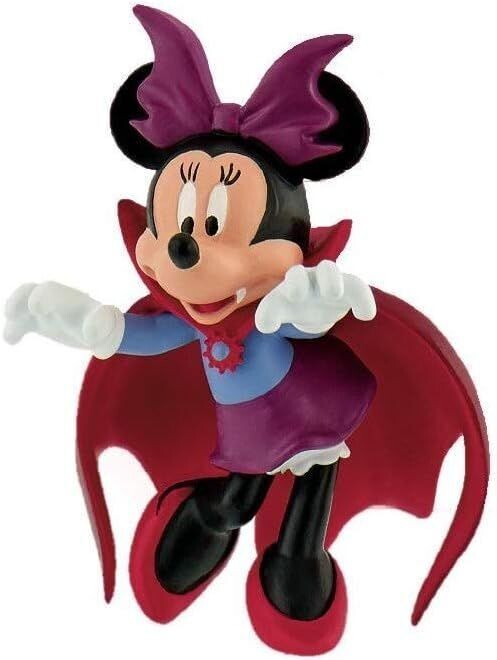 Minnie Mouse Halloween ca. 7 cm Spielfigur  - Bullyland Spiel Figur zum Sammeln, Verschenken und Dekorieren