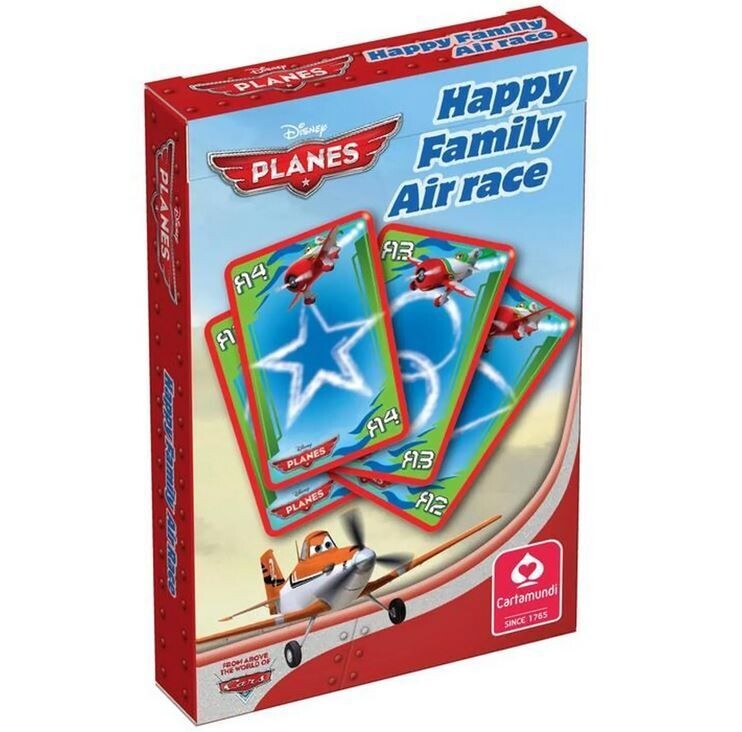 Disney Planes Quartett Spiel - Happy Family Air race - Kartenspiel, ASS Altenburger